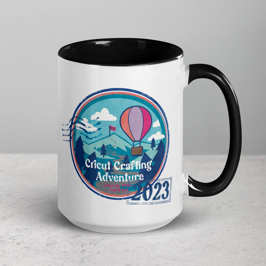 Cricut Crafting Adventure Summit 2023 Mug, 15 oz Colored