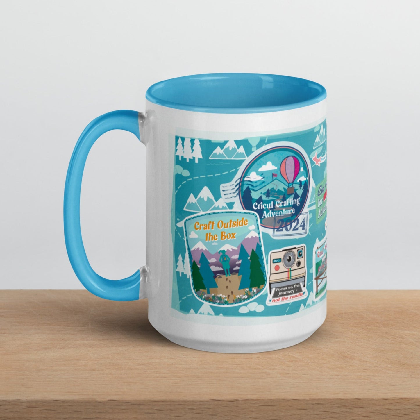 Cricut Crafting Adventure Summit 2024 Mug, 15 oz Colored