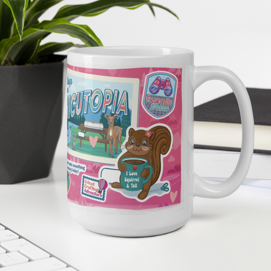 Cricut Crafting Adventure Summit 2025 Mug, 15 oz White